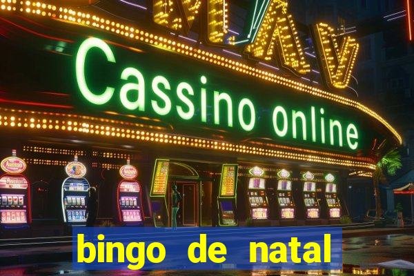 bingo de natal para imprimir gratis